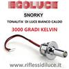 Egoluce snorky faretto da incasso led 1W 3000° Kelvin