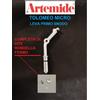 Artemide Tolomeo micro leva primo snodo ricambio con vite, rondella e fermo