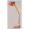 Artemide Tolomeo micro tavolo arancio metalizzato completa di base