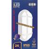 VARI Nupax Italia plafoniera led bianco naturale per esterno 26W