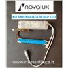 Novalux kit emergenza per strep led 24V autonomia 3 ore