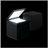 CINI&NILS Cini & Nils Cuboluce nero con lampadina led E14 3W
