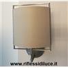 PRODUTTORI VARI Treciluce Elettra 22W a parete diffusore colore sabbia