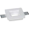 Molveno Lighting Faretto in gesso quadrato basso da incasso