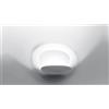 Artemide Pirce micro led 2700K parete bianca