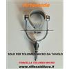 Artemide forcella con fascetta alluminio ricambio tolomeo micro da tavolo