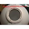 Artemide Ghiera metallica ricambio per dioscuri 25 - 35 parete soffitto