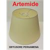Artemide diffusore in pergamena diametro 32 per Tolomeo mega