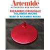 Artemide base rossa ricambio tolomeo micro