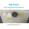 CINI&NILS Cini & nils disco trasparente per componi 75