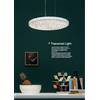 Artemide calipso led 3000 K sospensione bianca