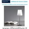 FontanaArte Fontana Arte diffusore di ricambio in vetro per lumetto Chiara