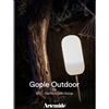 Artemide gople outdoor corpo lampada completo di paletto H. 56,3 e picchetto