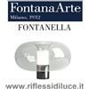 FontanaArte Fontana Arte fontanella grande base nera