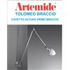 Artemide tolomeo braccio ricambio cavo di acciaio primo braccio inferiore
