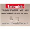 Artemide Tolomeo standard ricambio coppia gommini per cavo elettrico