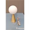 FontanaArte Fontana Arte Bilia mini base ottone spazzolato
