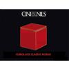 CINI&NILS Cini & Nils cuboluce rosso lucido con lampadina led e14 3W