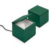 CINI&NILS Cini & Nils cuboluce laccaseta verde con lampadina led e14 3W