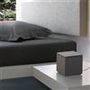 CINI&NILS Cini & Nils cuboluce laccaseta antracite con lampadina led e14 3W