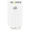 Mantra sospensione Infinity colore bianco diametro 51 cm 4000K
