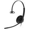 Yealink YHS34 Lite Headset Wired Head-band Calls/Music Black