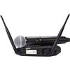 Shure GLXD24+ con SM58 Sistema Wireless