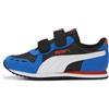 PUMA Cabana Racer SL 20 V PS, Scarpe da Ginnastica Unisex-Adulto, Black White-Victoria Blue, 34 EU