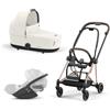 Cybex Platinum - Cybex Trio Mios 3.0 Off White Telaio RoseGold con Cloud T plus