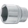 Hazet 1000-46 Inserto Chiave a Bussola Esagonale, Argento, Attacco Quadro, Cavo, 20 mm 3/4 di Pollice