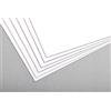 Clairefontaine - Ref 93320C - Bristol Extra White Paper (25 fogli) - Dimensioni 50 x 65 cm, 205 gsm Carta - Adatto per matita, penna tecnica, inchiostro indiano, punte in feltro