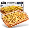 Gotham Steel Crisper Tray for Oven, 2 Piece Nonstick Copper Crisper Tray and Basket, Air Fry in your Oven, Great for Baking and Crispy Foods, As Seen on TV - Extra Large Size, 13.4" x 11.4"