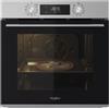 WHIRLPOOL Forno OMK58HU0X inox multifunzione Cook 3 Smartclean