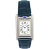 Cartier - Orologio Tank 22mm Pre-owned 1980-1990 - Donna - acciaio inossidabile/pelle - Taglia unica - Verde