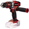 EINHELL Trapano Avvitatore a Batteria con Percussione 18V (Batteria non inclusa) colore Rosso Nero - TE-CD 18/48 Li-i-Solo