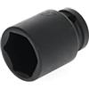 GEDORE Red Inserto per Avvitatore, Chiave a Bussola Avvitatore, 1/2 pollici, 12.5 mm, Esagonale Profilo UD, 27 mm, Azionamento a Macchina, Auto e Officina, K19 27
