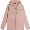 Freddy Felpa zip da donna con cappuccio e tasche in velluto