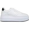 Hogan scarpe sneaker donna H670 Skyscraper in pelle HXW6700FK80JUS0001 bianco