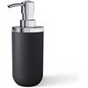 Umbra Junip Dispenser per sapone, Resina, Cromo/nero
