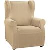 Martina Home Fodera per Poltrona Daytona Poltrona con Ampio Schienale Beige