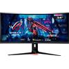 ASUS ROG Strix XG349C Monitor Gaming Curvo 34", UWQHD (3440x1440), Fino a 180Hz, Fast IPS, Tempo Di Risposta 1ms, USB-C, G-SYNC, DisplayHDR 400, ELMB, Posizione Regolabile, Nero