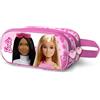KARACTERMANIA Barbie Fashion-Astuccio 3D Doppio, Rosa, 8 x 23,5 cm