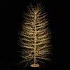 XMAS Albero Faggio con 2700 Mini Led Luce Calda Altezza 210 cm Tronco e Rami Colore Oro - REGISTRATI! SCOPRI ALTRE PROMO