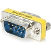 StarTech.Com Convertitore di Genere Seriale Slimline DB9, M/M