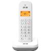 SPC Keops - Telefono Cordless con Display Retroilluminato 35x30 mm | ID Chiamante | Rubrica 50 Contatti | Modalità ECO | Compatibilità GAP | Design Compatto e Leggero, Bianco