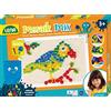 LENA - Mosaico Colore Mix 400-Pezzo Set nel Pieghevole Scatola per 3+ Anni Bambini, Grande