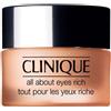 Clinique All About Eyes Rich 15Ml - balsamo contorno occhi