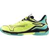 Mizuno Scarpe da tennis da uomo Mizuno Wave Exceed Tour 6 CC Sunny Lime/Black/Atlantis EUR 41