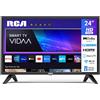 RCA VRS24HF1 Smart TV 24 Pollici (60 Cm) Televisori HD Con Wifi, Triplo Tuner (D