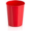 Kimmel 21-000-1303-1 - Bicchiere classico in plastica, 250 ml, colore: Rosso